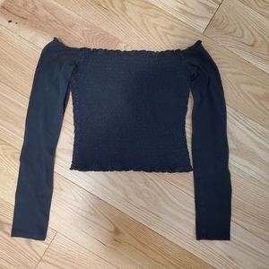 Hollister off the shoulder shirt